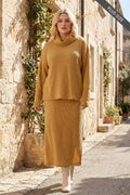 PLUS SIZE 2 Piece Cozy Thermal Layered Set