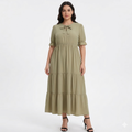 Willow Tiered Khaki
